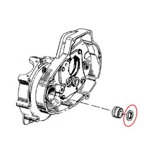 1974年以降XLスプロケシャフトオイルシール