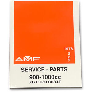 1970-76XLマニュアル＆パーツリスト　英語版