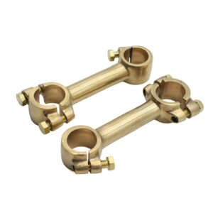 4インチ ブラスドッグボーンライザーセット