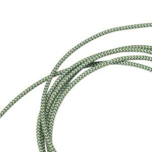 R&Uヘリンボーン布巻き【配線】ブルー/イエロー